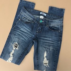 Bongo Distressed Skinny Jeans
